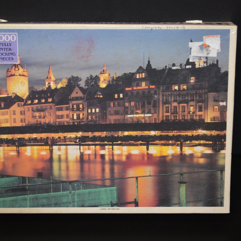 1000 pc Jigsaw Puzzle Switzerland Rainbow Works